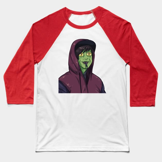 LeafyisHere Baseball T-Shirt by uh.meg